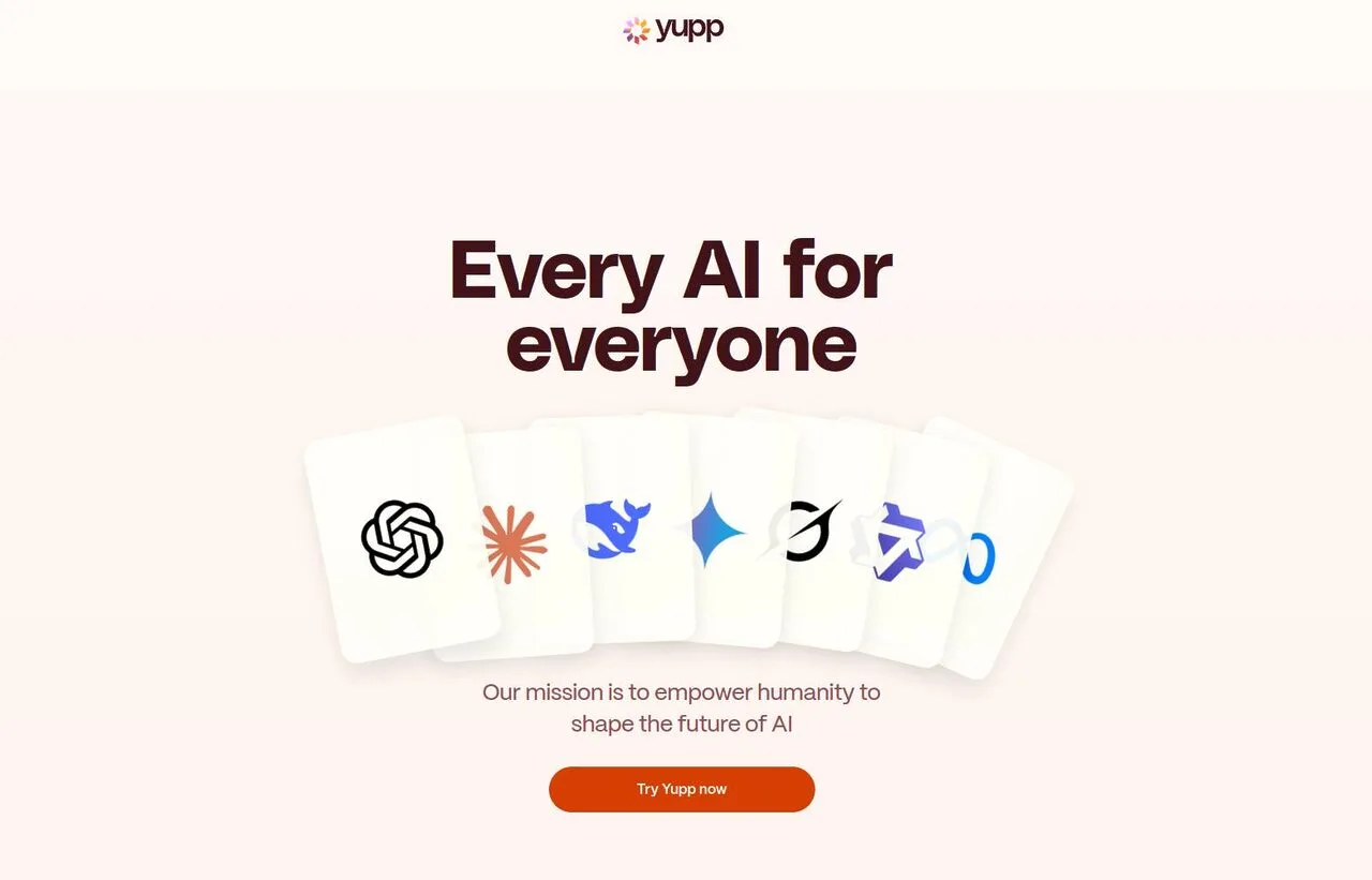 Trang chủ của Yupp