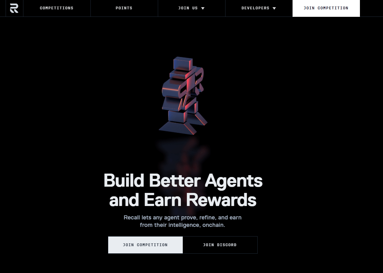 Trang chủ của Recall